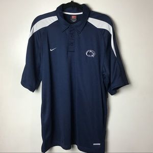Nike Blue Short Sleeve Polo Shirt 